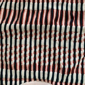 Pink and blue striped shirt